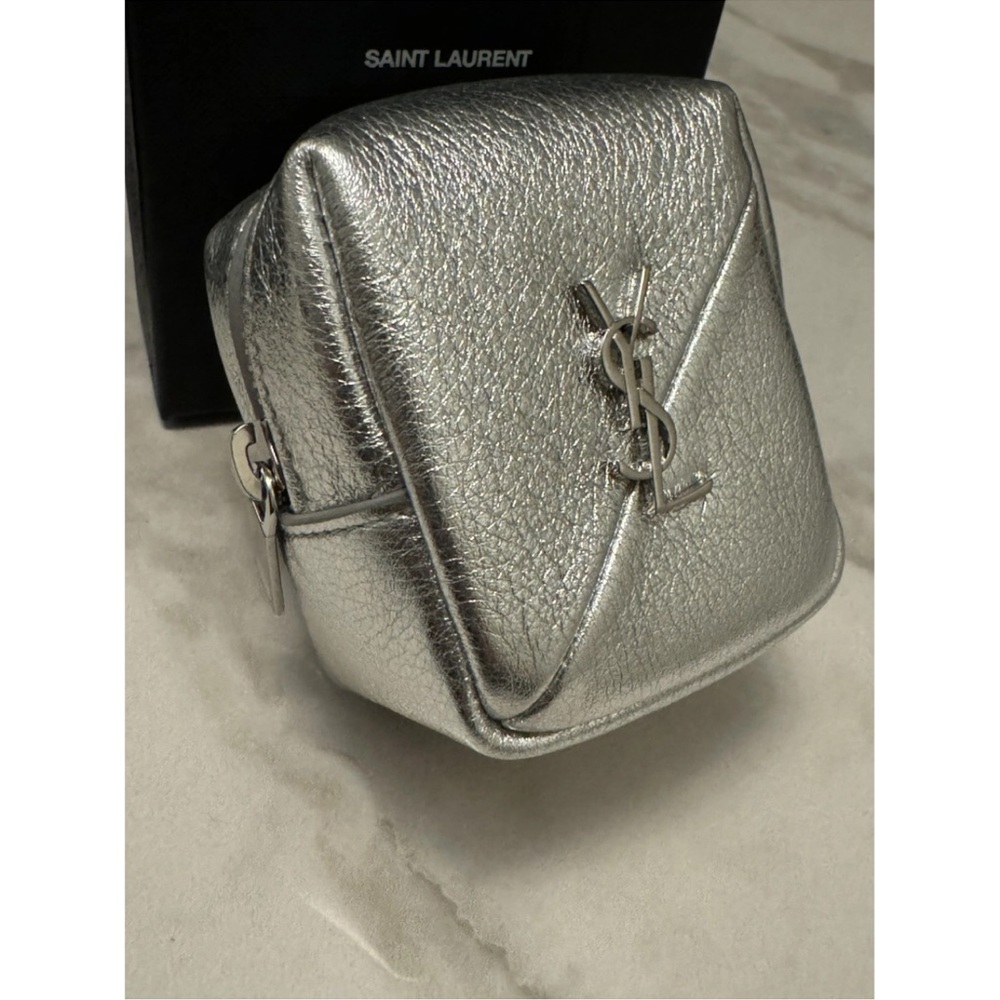 Yves Saint Laurent Silver Baby Bag - Picture 5 of 10